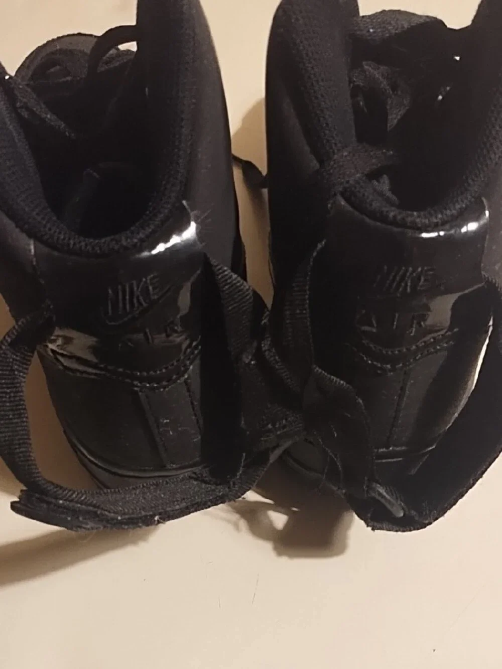 Men's Black High-Top Sneakers